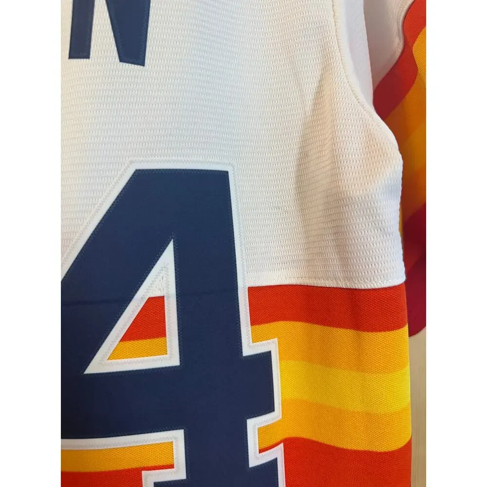 Nike Houston Astros Nolan Ryan Cooperstown Rainbow Collection Jersey - Size S